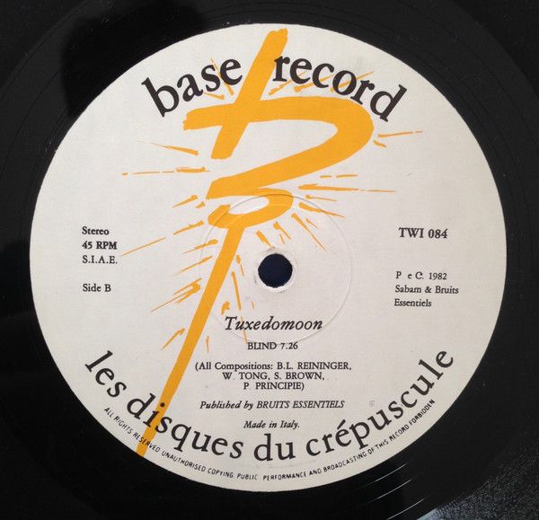USED - Tuxedomoon - Time To Lose / Blind