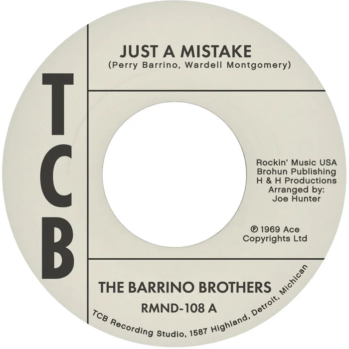 Barrino Brothers - Just A Mistake (7")