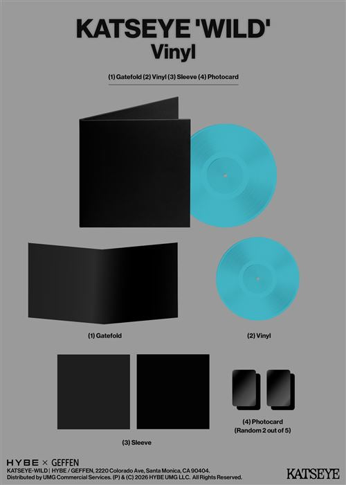 Katseye - WILD (Limited Coloured Vinyl LP)