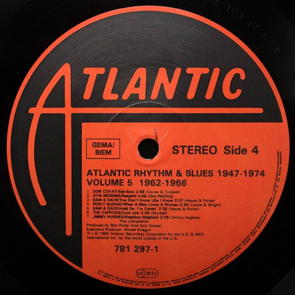 USED - Various - Atlantic Rhythm And Blues 1947-1974