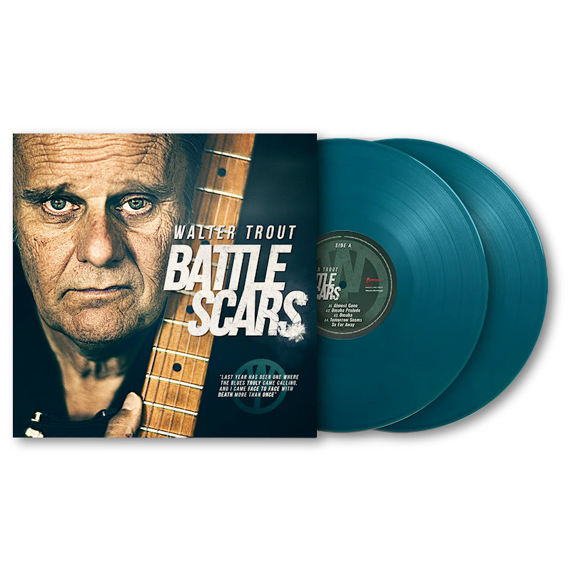 Walter Trout - Battle scars (Aquamarine Vinyl LP)