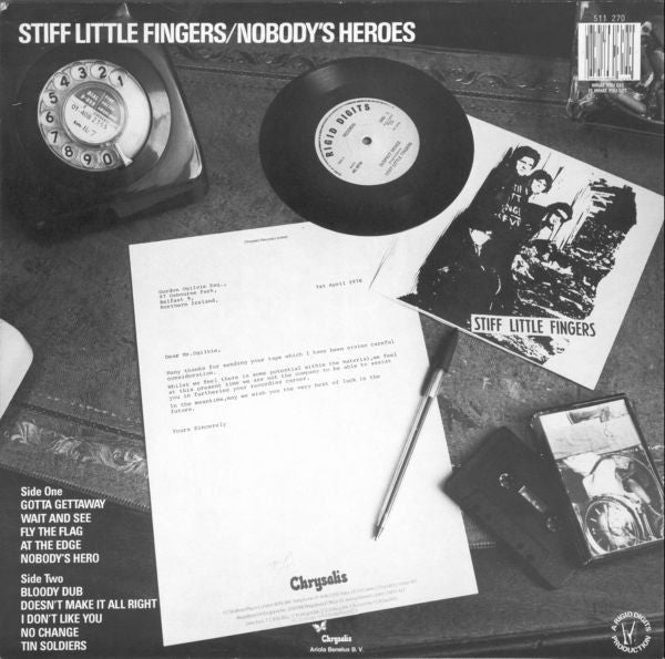 USED - Stiff Little Fingers - Nobody's Heroes