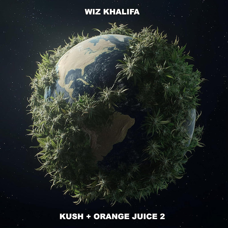 Wiz Khalifa - Kush + Orange Juice 2 (Black and Gold Coloured Vinyl LP)