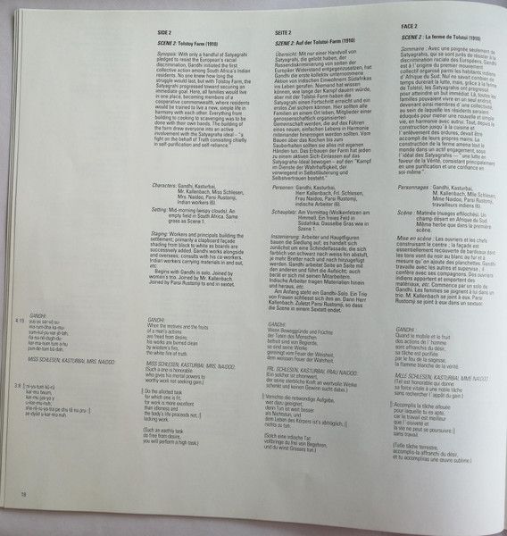 USED - Philip Glass - Satyagraha