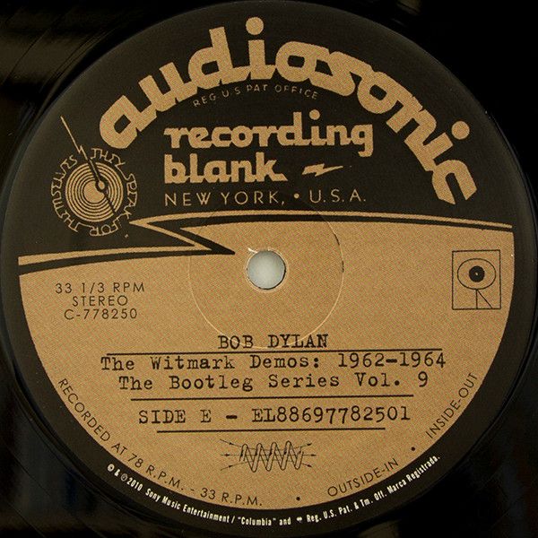 USED - Bob Dylan - The Witmark Demos: 1962-1964