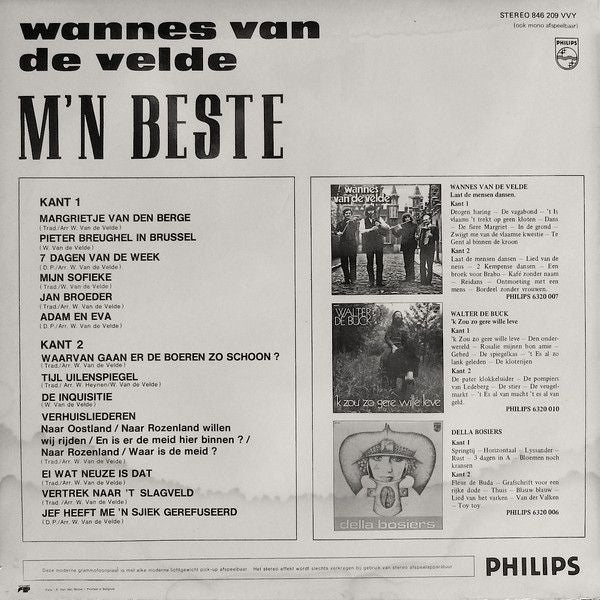 USED - Wannes Van De Velde - M'n Beste