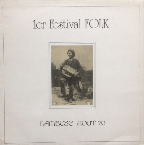USED - Various - 1er Festival Folk Lambesc Aout 70