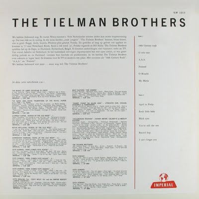 USED - Tielman Brothers - The Tielman Brothers