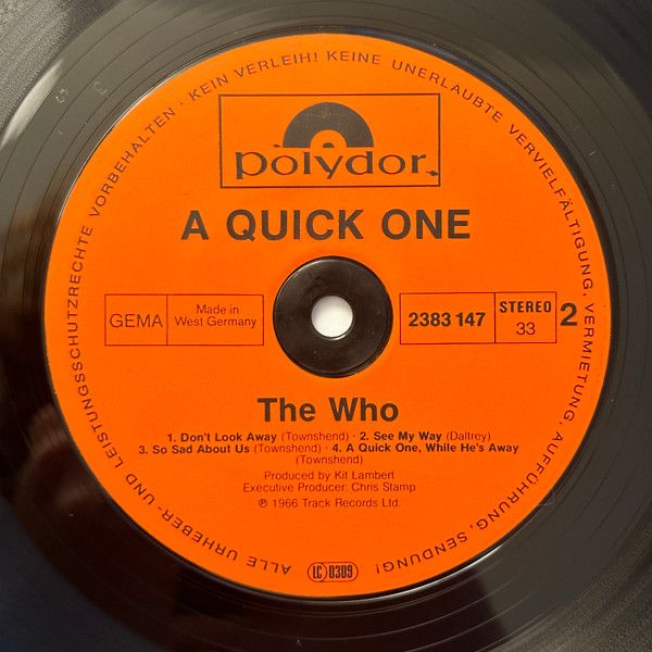 USED - The Who - Phases