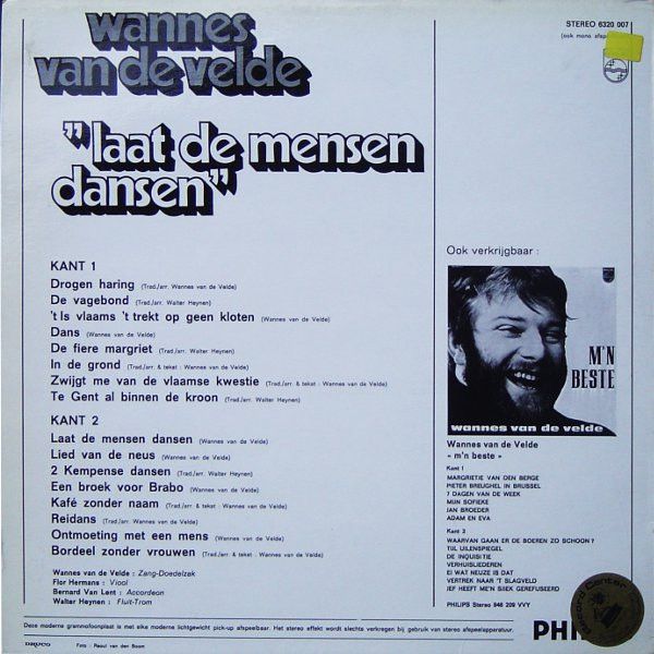 USED - Wannes Van de Velde - Laat De Mensen Dansen