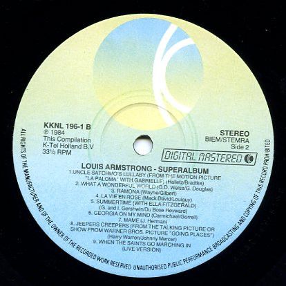 USED - Louis Armstrong - Superalbum