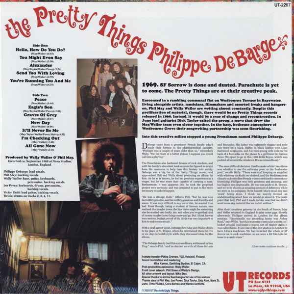 USED - The Pretty Things - The Pretty Things / Philippe DeBarge