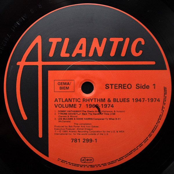 USED - Various - Atlantic Rhythm And Blues 1947-1974