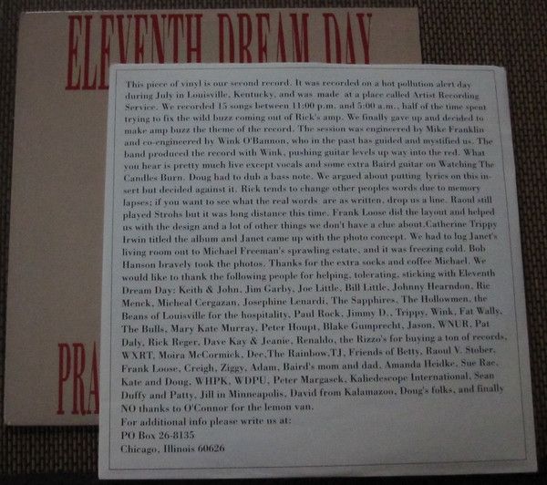 USED - Eleventh Dream Day - Prairie School Freakout