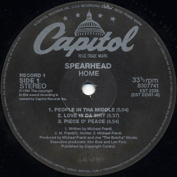 USED - Spearhead - Home