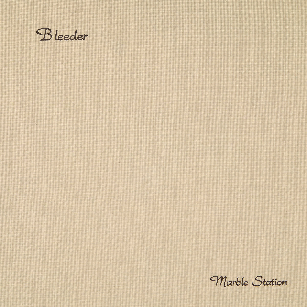 Bleeder - Marble Station EP (LP)