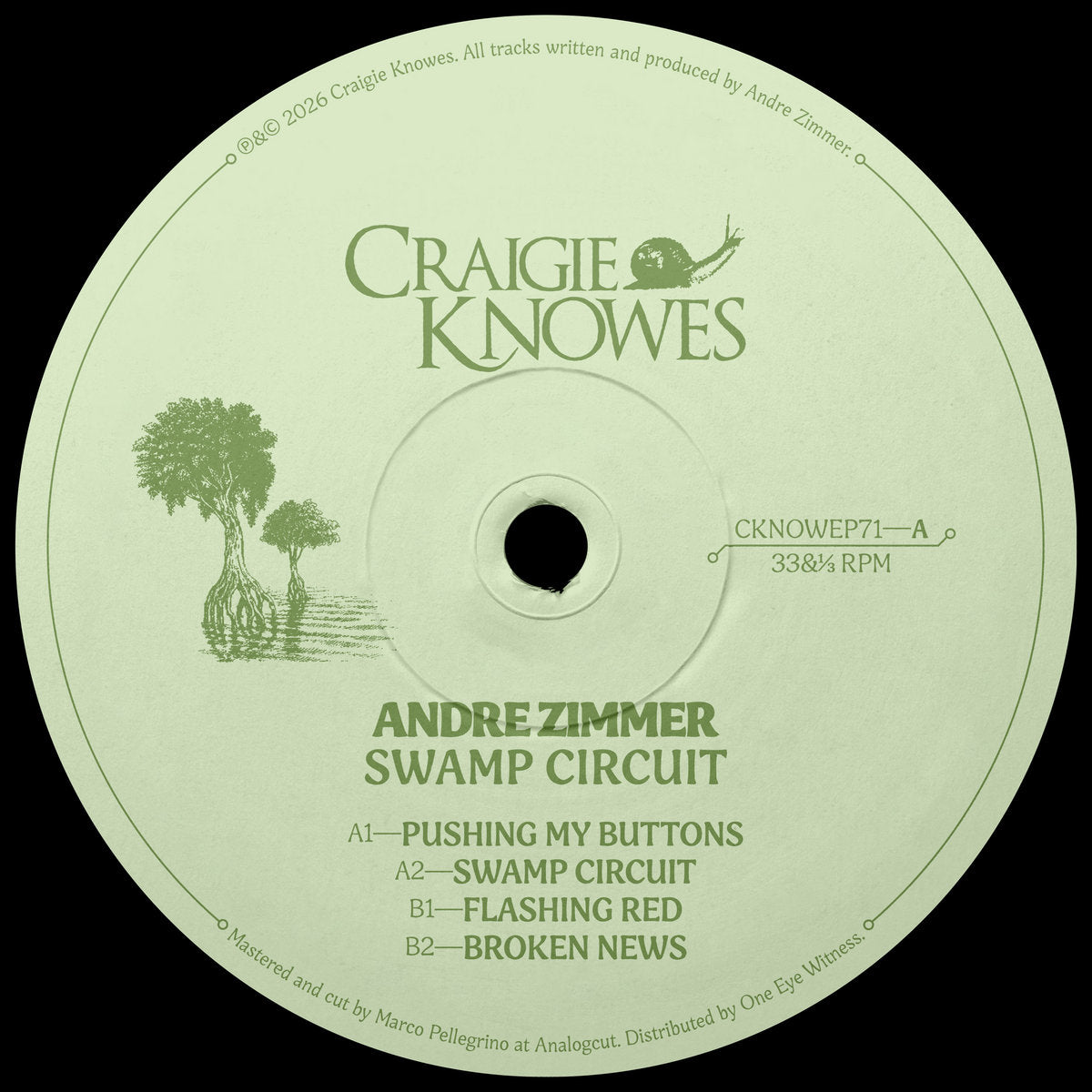 Andre Zimmer - Swamp Circuit EP (12")