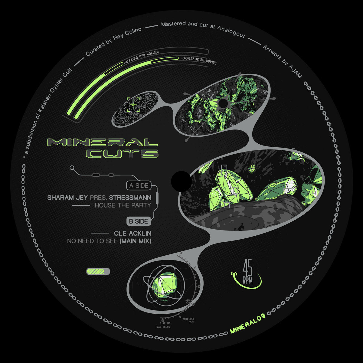 Sharam Jey pres. Stressman / Cle Acklin - MINERAL09 (12")