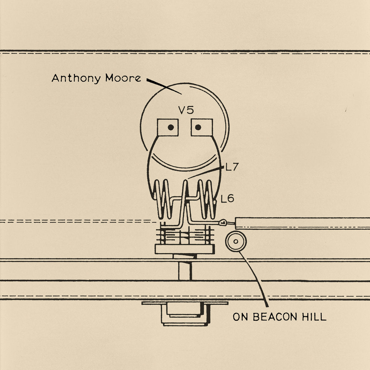 Anthony Moore With Aka & Friends - On Beacon Hill (LP)