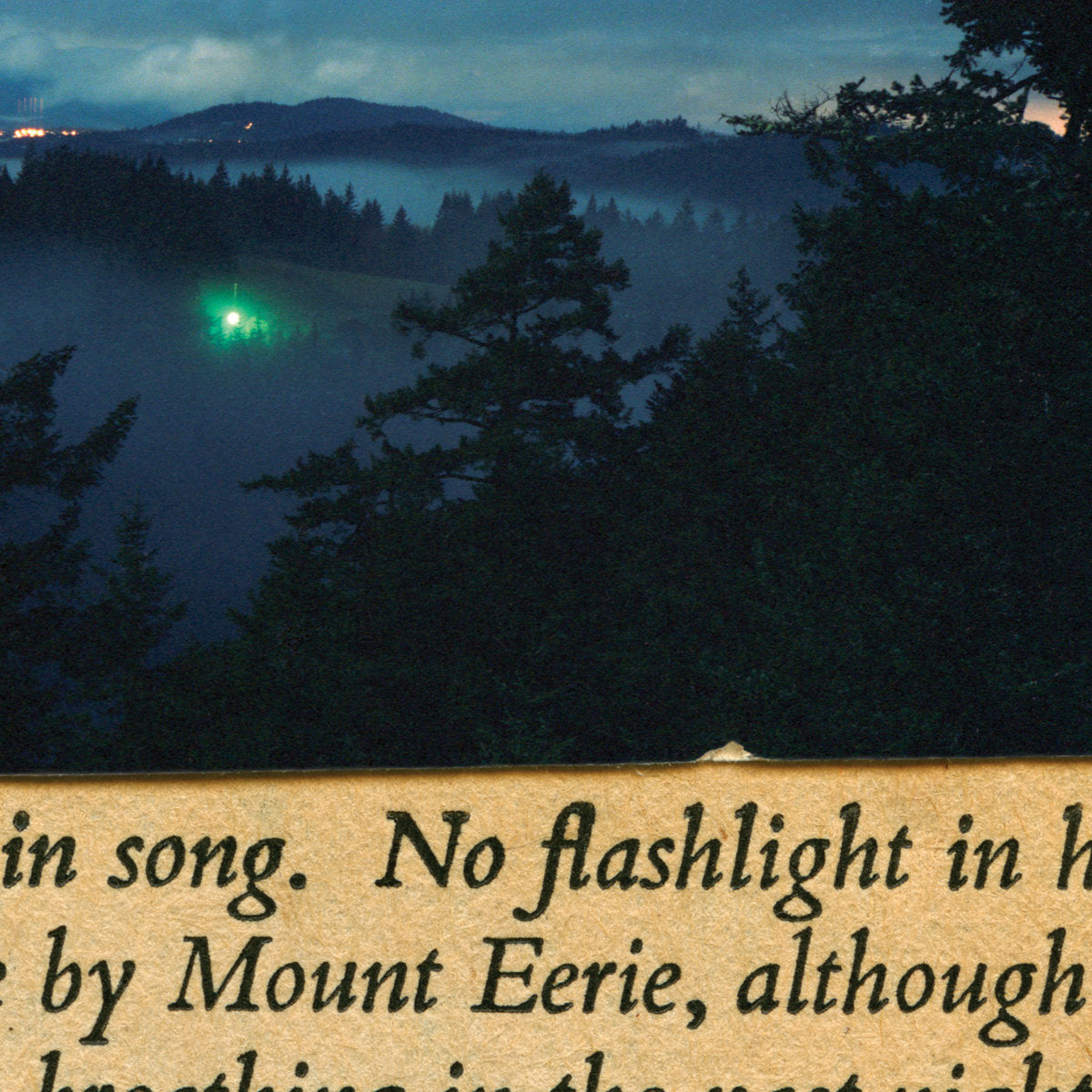 Mount Eerie - No Flashlight (White LP)