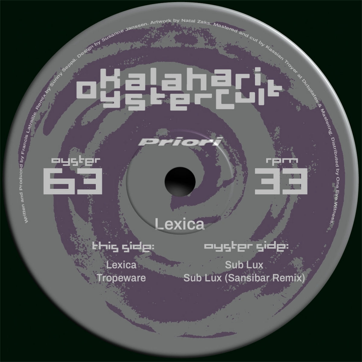 Priori - Lexica (12")