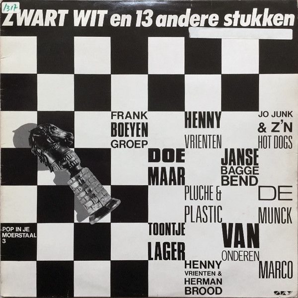 USED - Various - Zwart Wit En 13 Andere Stukken (Pop In Je Moerstaal 3)
