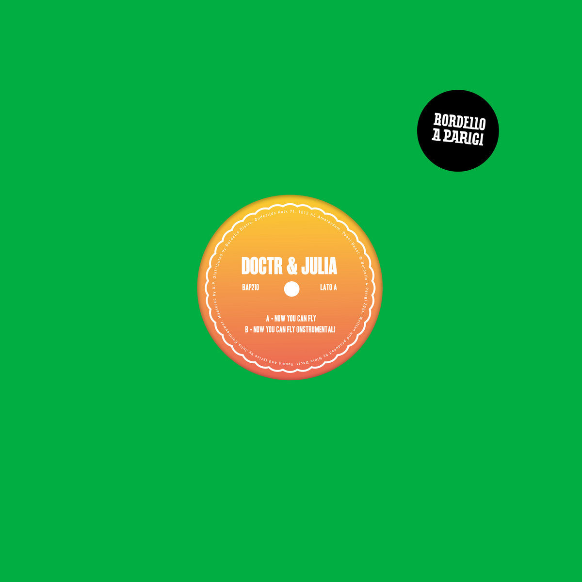 Doctr & Julia - Now You Can Fly (12")