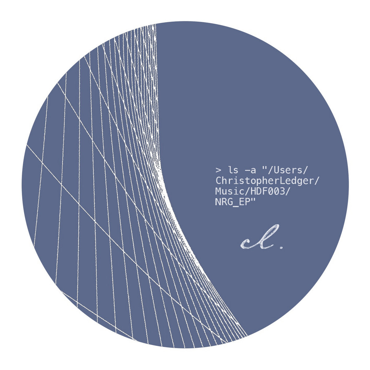 Christopher Ledger - NRG EP (12")