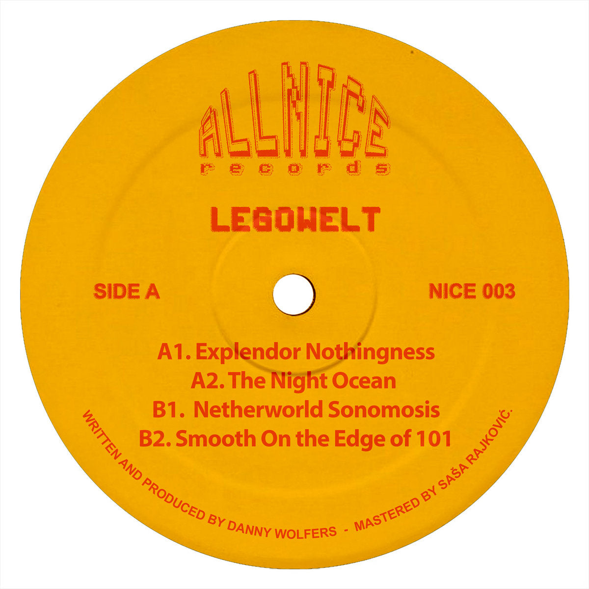 Legowelt - Netherworld Sonomosis EP (12")