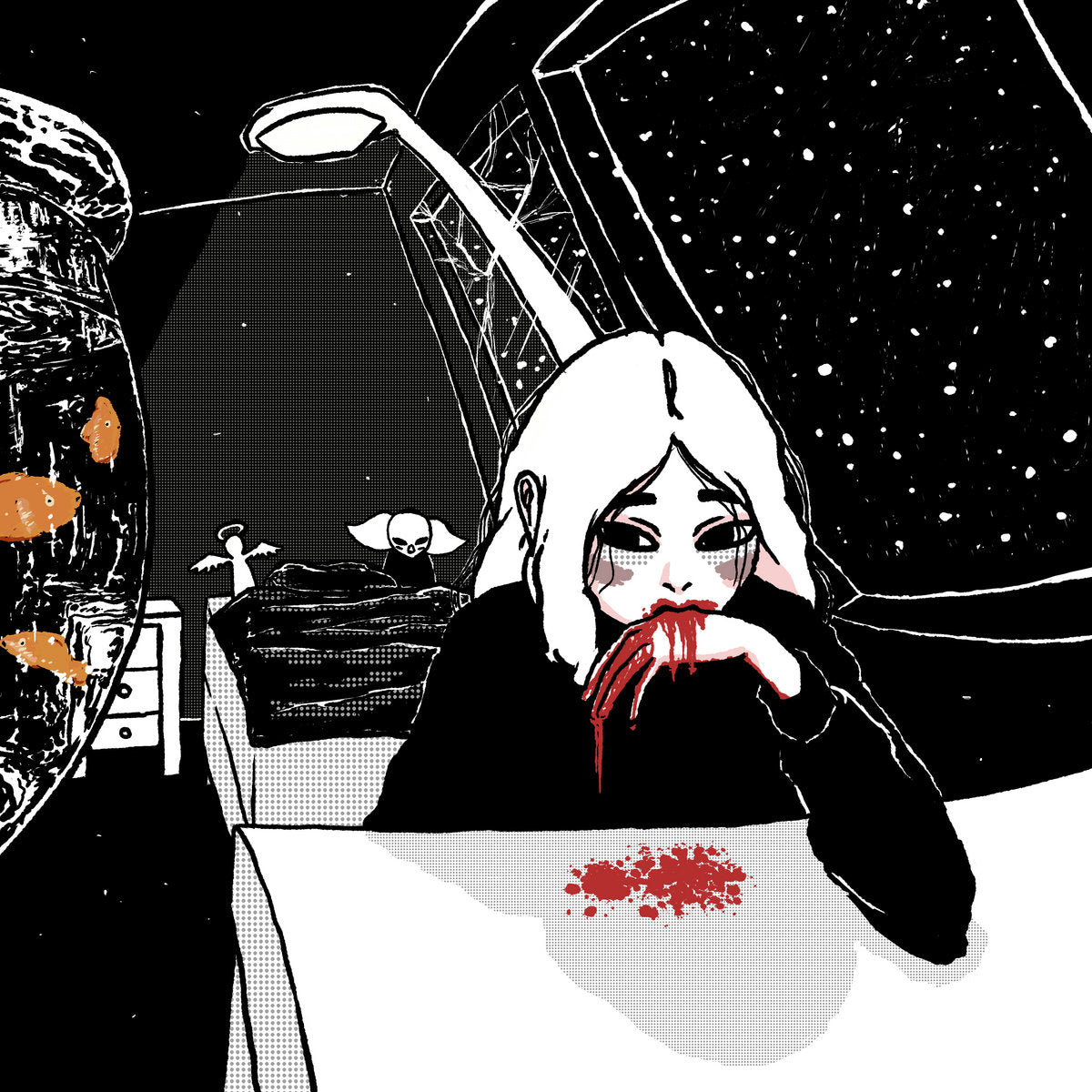 Weatherday - Hornet Disaster (Clear With Red Splatter Coloured  LP)