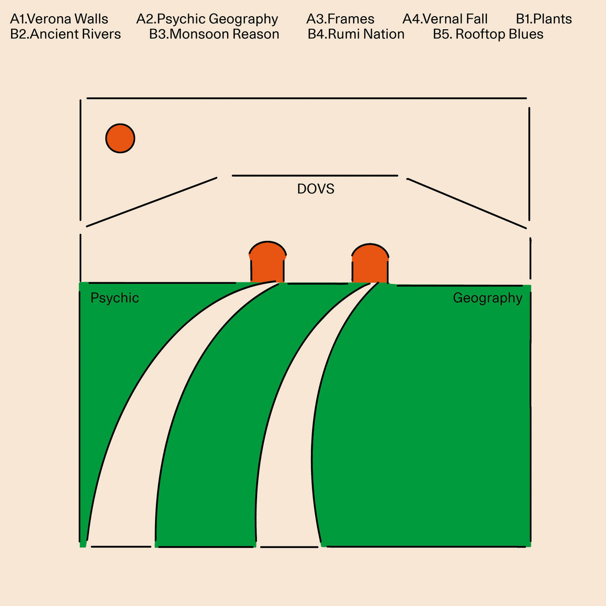 DOVS - Psychic Geography (LP)