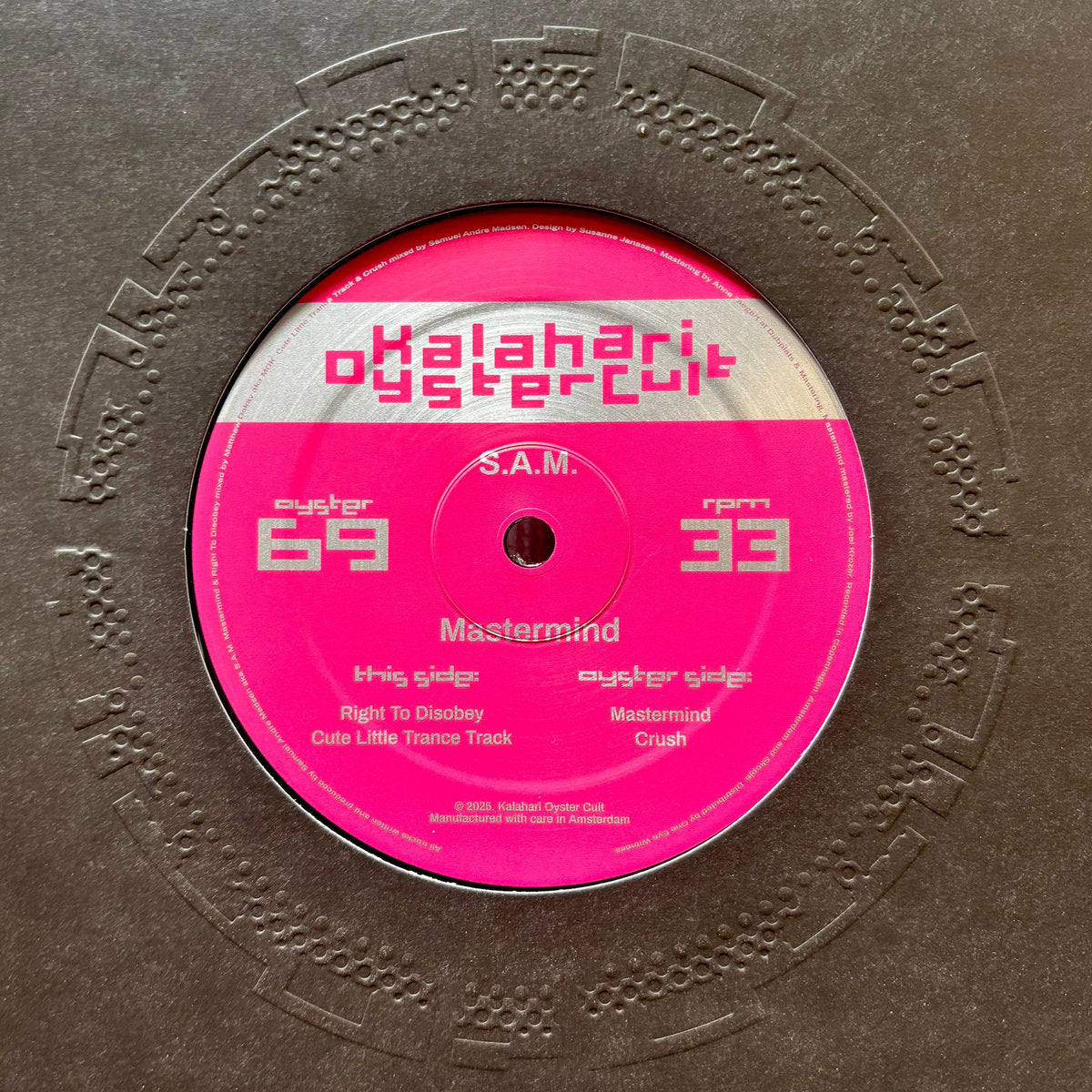 S.A.M. - Mastermind (12")