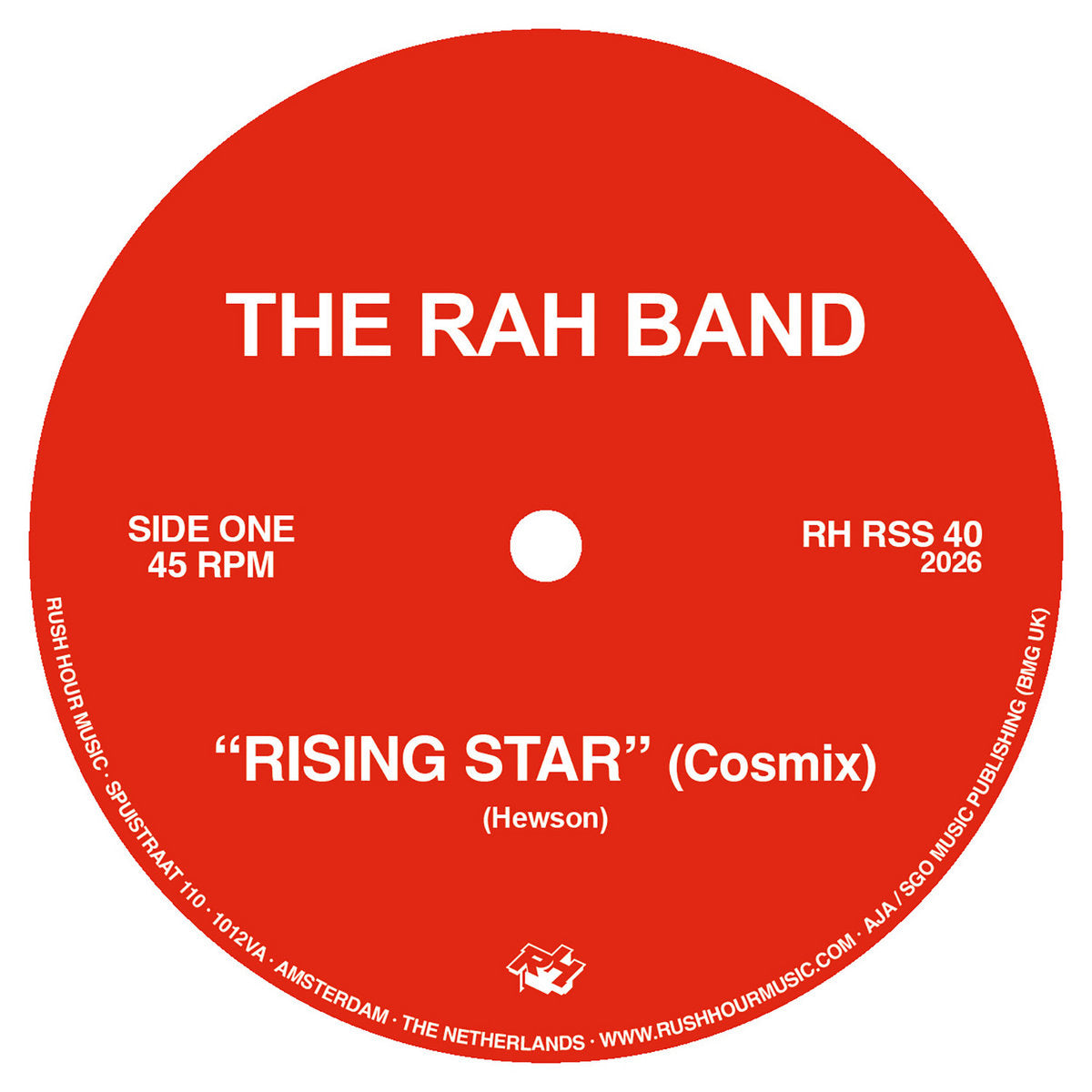 The Rah Band - Rising Star / Deep Song (12")