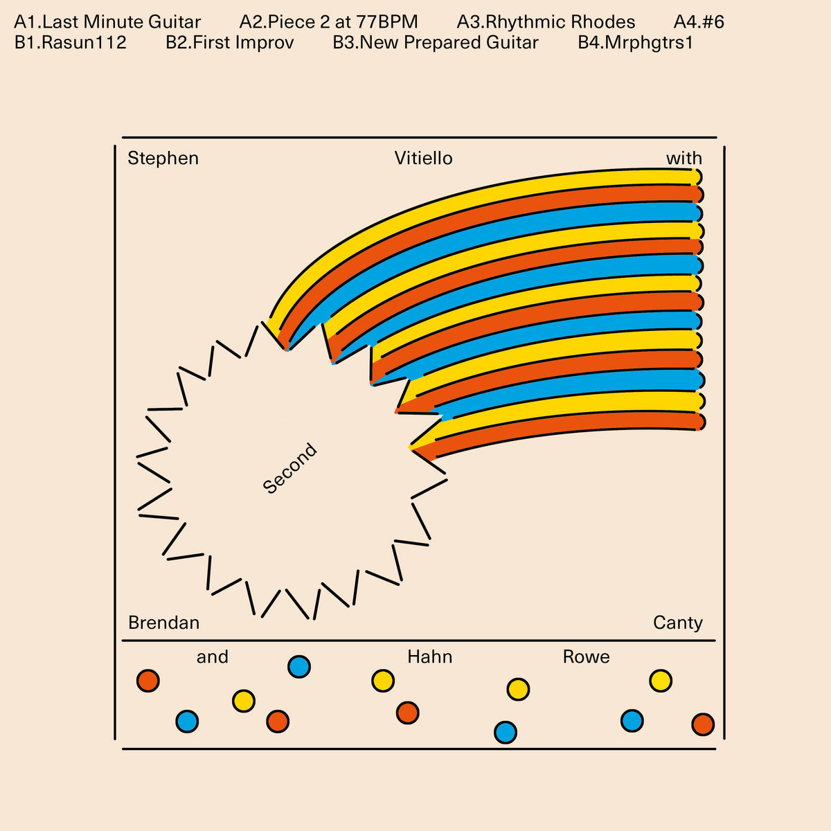 Stephen Vitiello & Brendan Canty & Hahn Rowe - Second (LP)