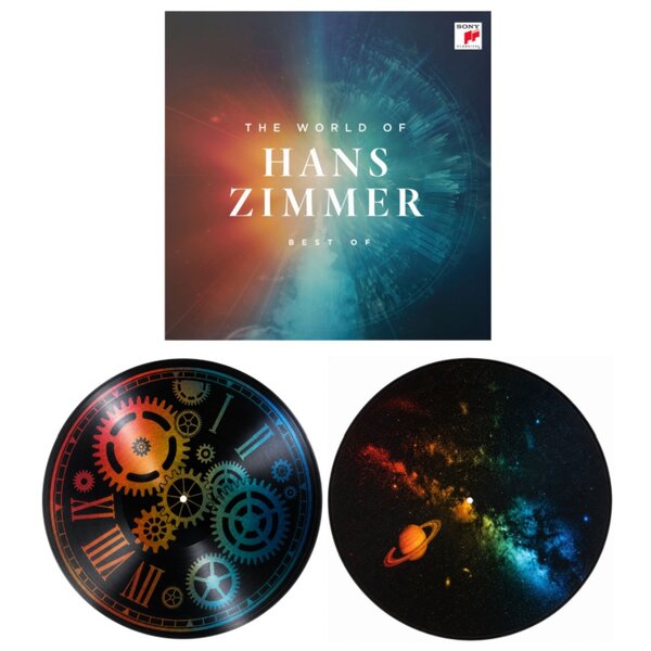 Hans Zimmer - The World of Hans Zimmer - Best Of (Limited Collector’s Laser-Etched Color Vinyl LP)