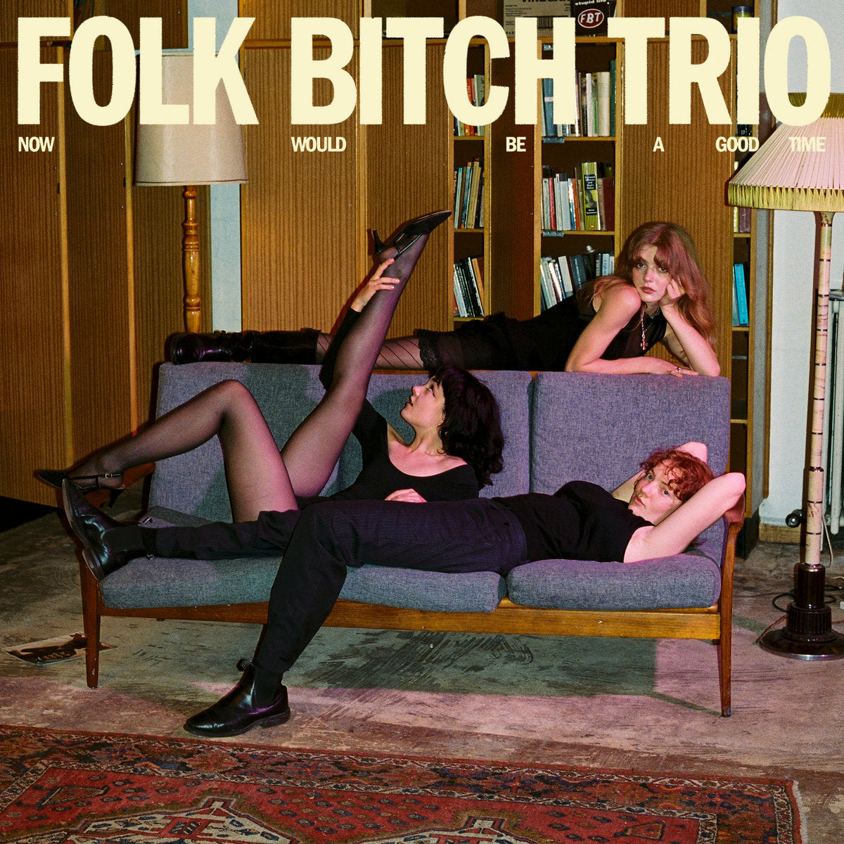 Folk Bitch Trio - Now Would Be A Good Time (Coke Bottle Clear Vinyl LP)