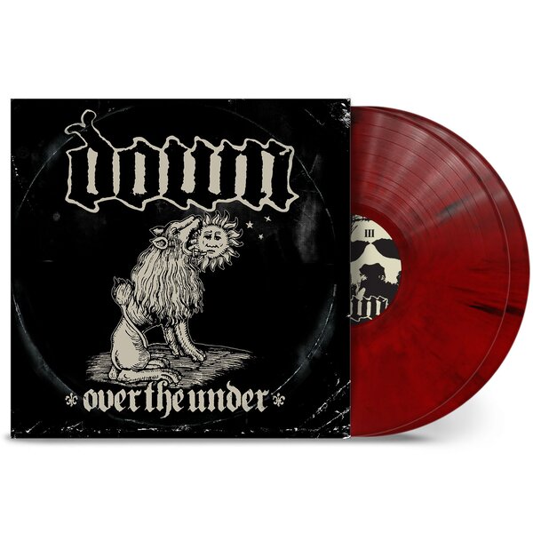 Down - Over The Under (Red Black Marbled Vinyl LP)