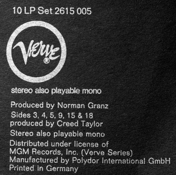 USED - Various - Verve Jazz Book