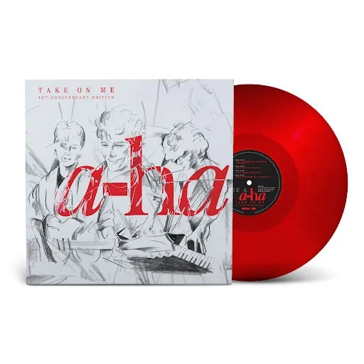 A -ha - Take On Me (40th Anniversary EP) (Ruby Red Vinyl 12")