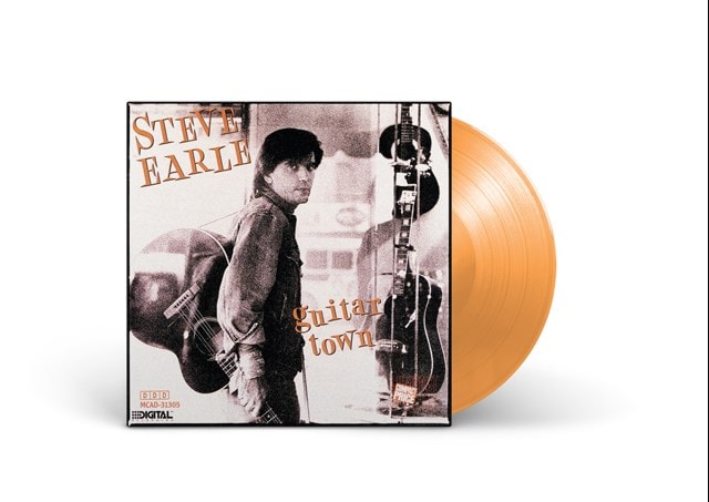 Steve Earle - Guitar Town (Orange Vinyl LP)