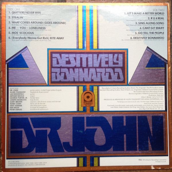 USED - Dr. John - Desitively Bonnaroo – 3345 Record Store The Hague