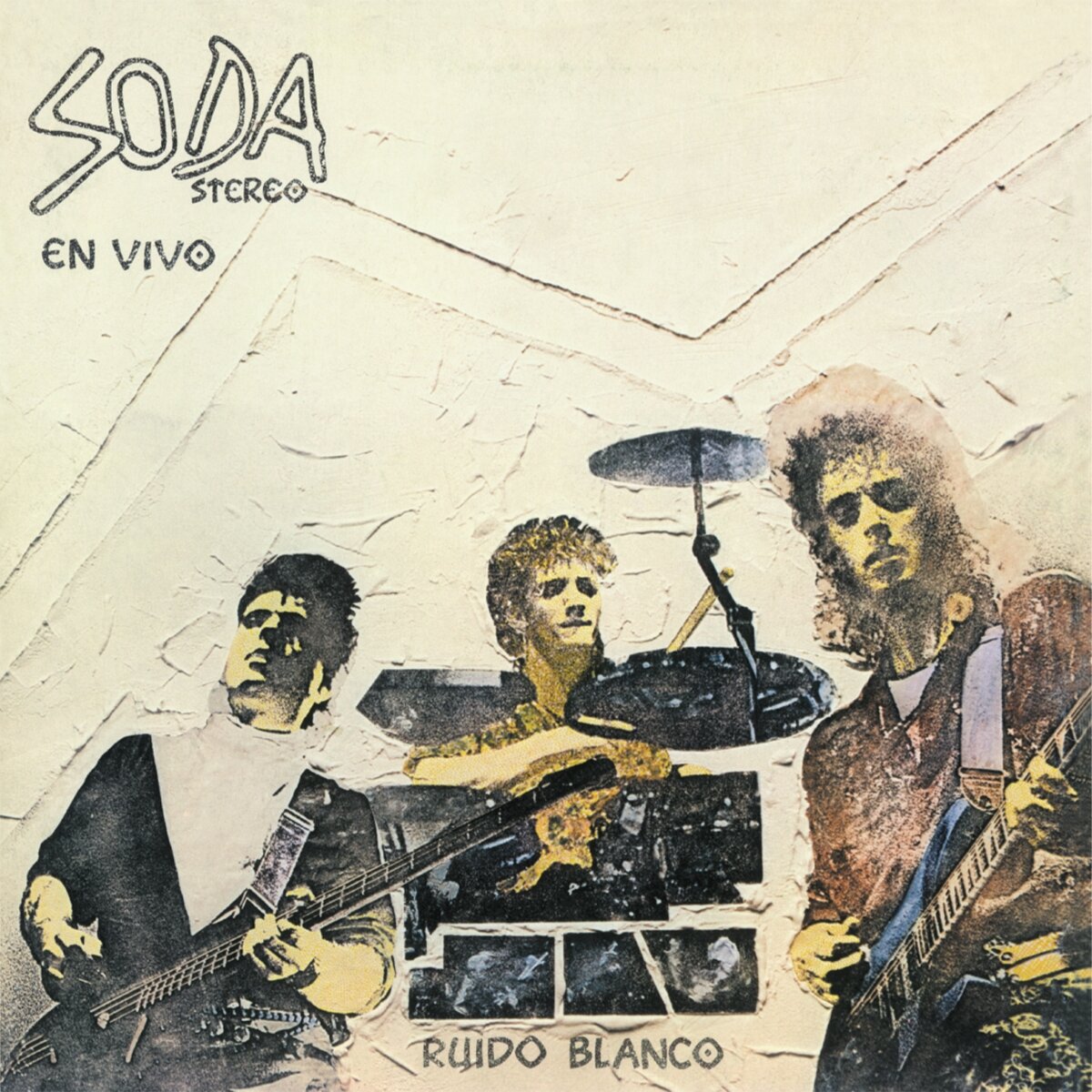 Soda Stereo - Ruido Blanco - En Vivo (Clear Vinyl LP)