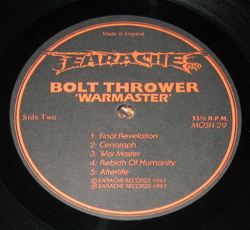 USED - Bolt Thrower - War Master
