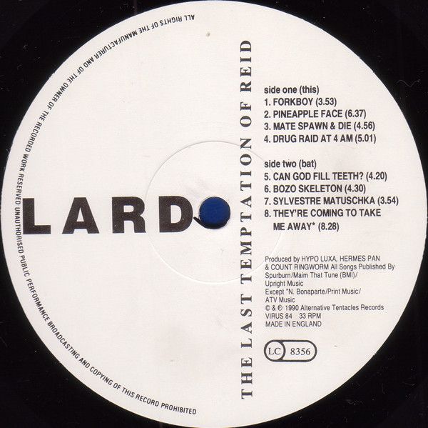USED - Lard - The Last Temptation Of Reid