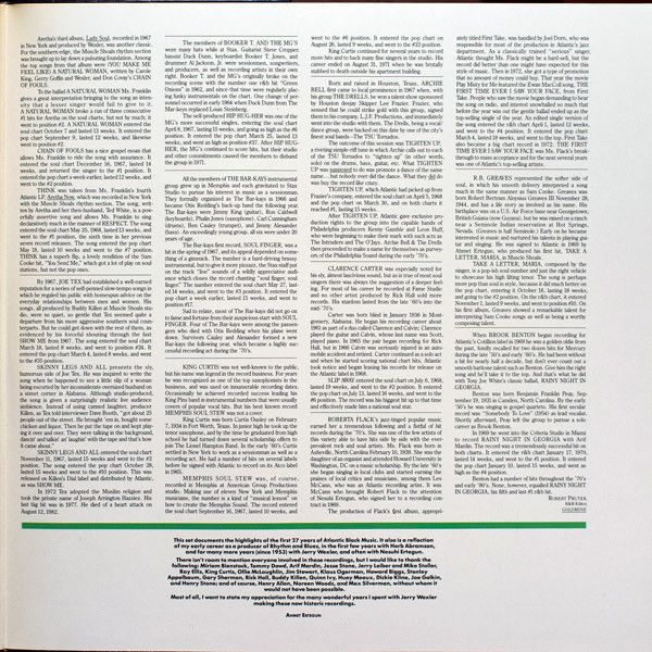 USED - Various - Atlantic Rhythm And Blues 1947-1974