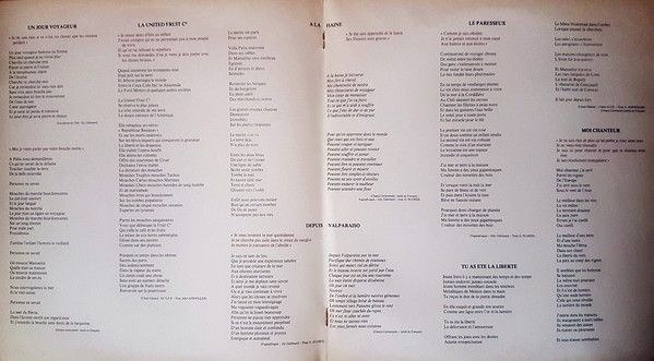 USED - Pablo Neruda - Moi Chanteur