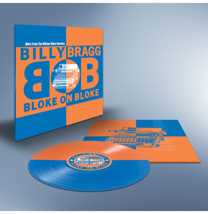 Billy Bragg - Bloke On Bloke (Blue & Orange Split LP)