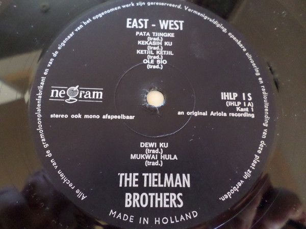 USED - Tielman Brothers - East & West