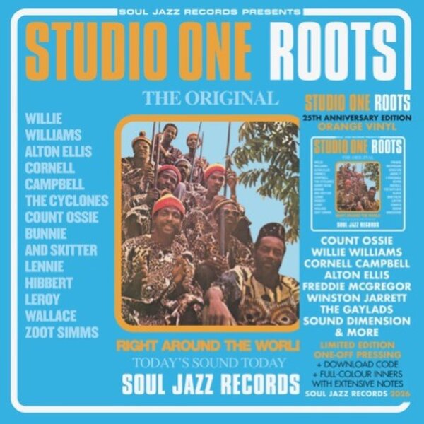 Soul Jazz Records Presents - Studio On Roots (Orange Vinyl LP)