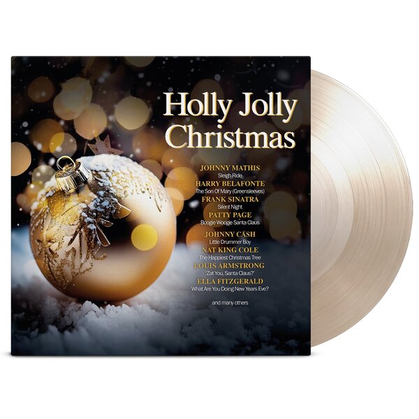 Various Artists - Holly Jolly Christmas (Crystal Clear Vinyl LP)